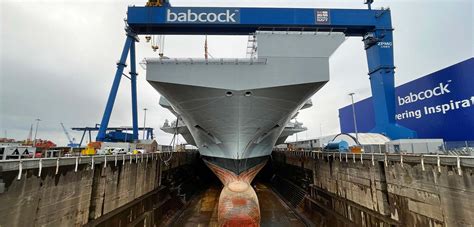 HMS Prince of Wales Maintenance Operations